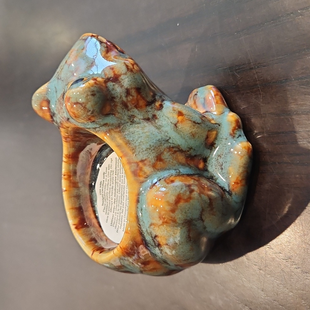 PIER 1 Import Frog Tealite Holder, NEW - Picture 2 of 16